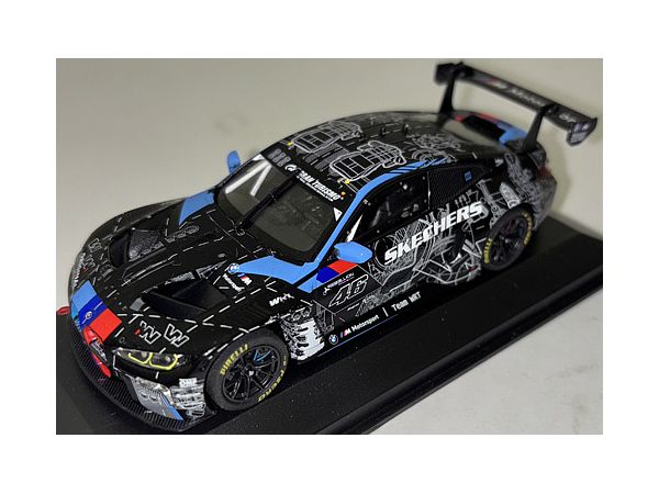 1/43 BMW M4 GT3 TEAM WRT バレンティーノ･ロッシ プレシーズン ブラック テストカー 2023