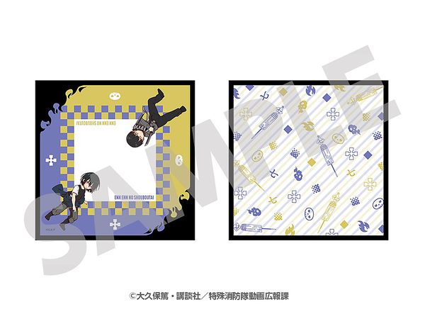 炎炎ノ消防隊: ベニマル & クロノ ちびキャラハンドタオル