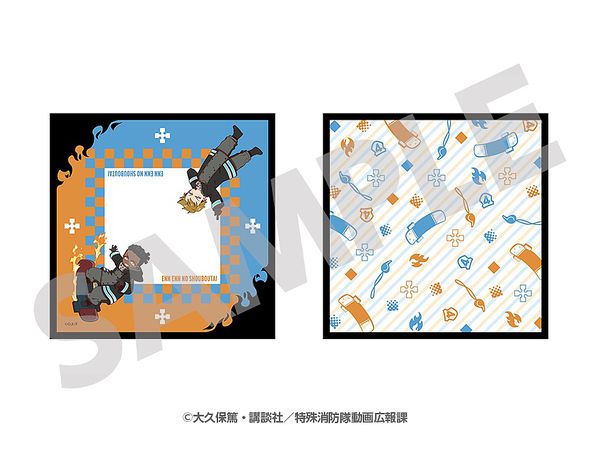 炎炎ノ消防隊: オグン & パーン ちびキャラハンドタオル