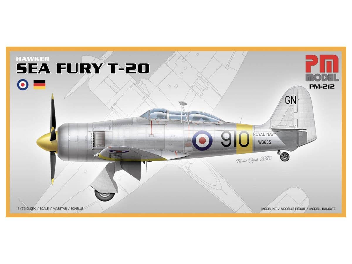 1/72 ホーカー シーフューリー T-20