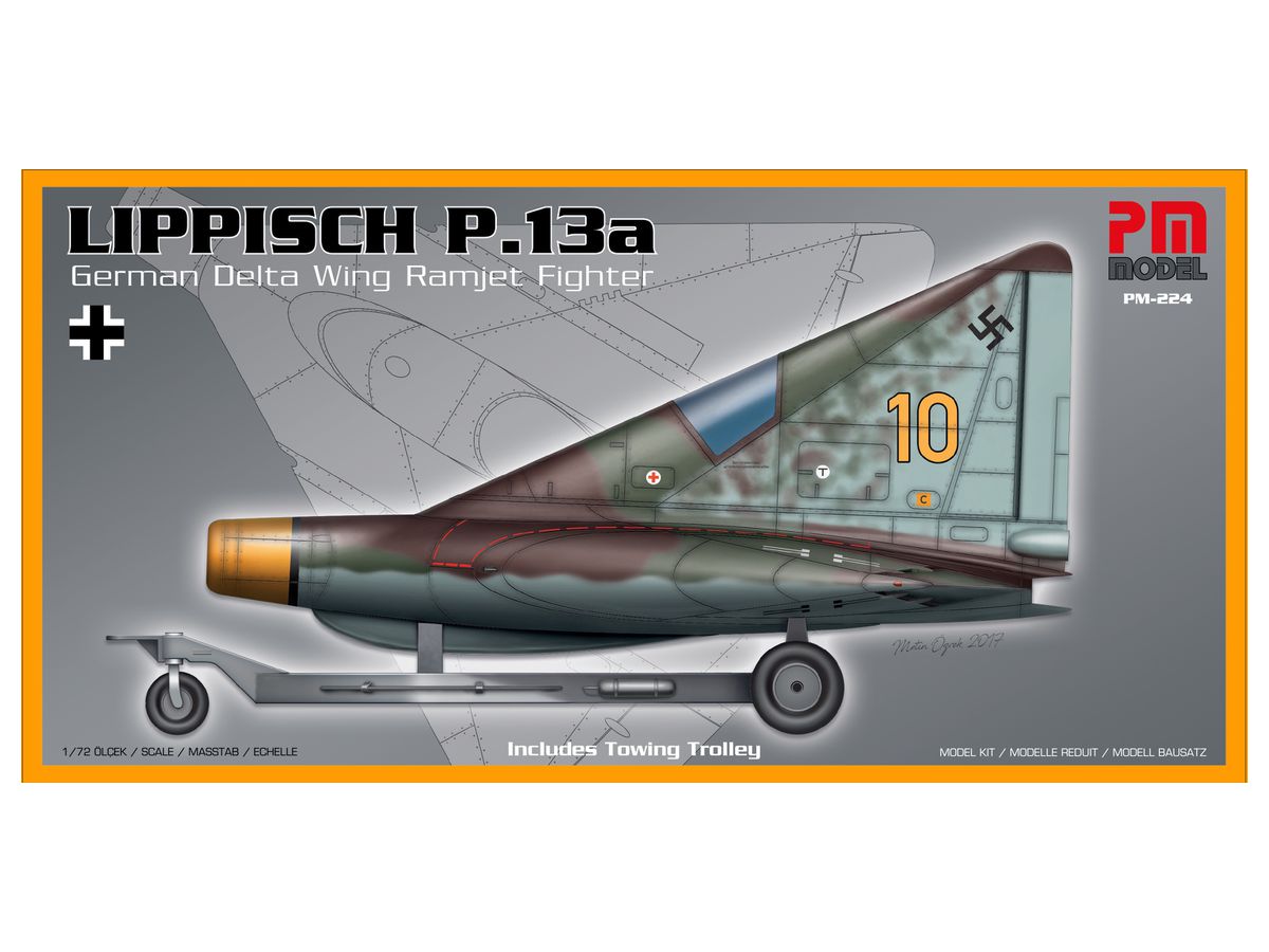1/72 リピッシュ P.13a (複数種のドイツ空軍 デカール付属)