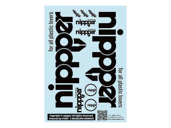 nippper デカール ブラック