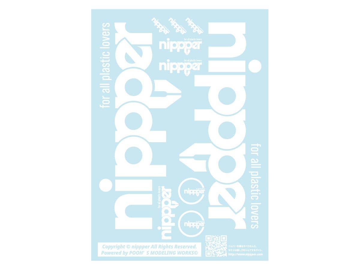 nippper デカール ホワイト