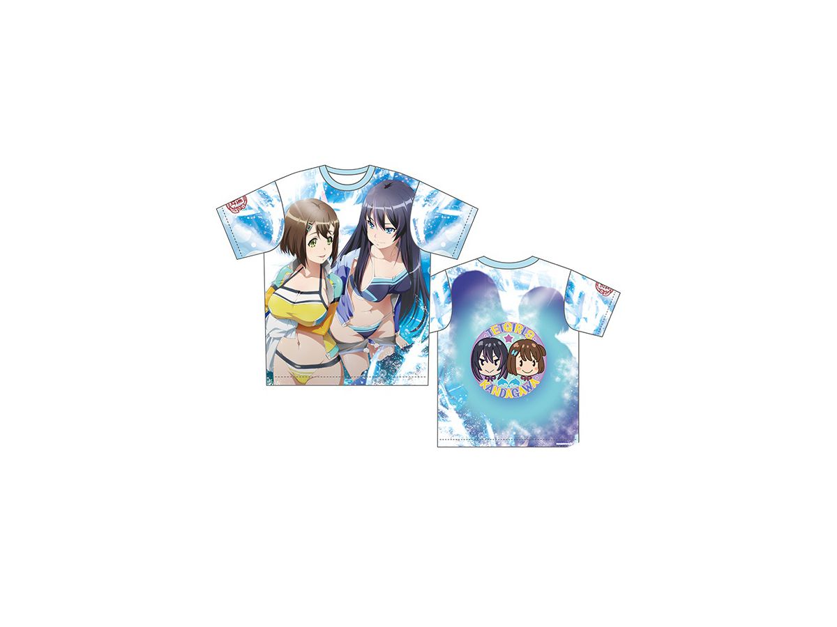 神田川JET GIRLS フルグラフィックTシャツ 凛 & ミサ