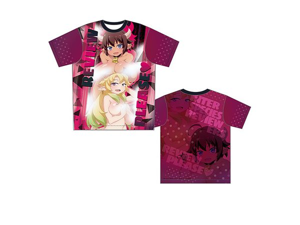 異種族レビュアーズ 描き下ろし フルグラフィックTシャツ