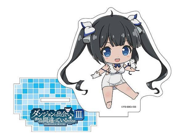 ダンまち III: ぺたん娘アクリルフィギュア ヘスティア