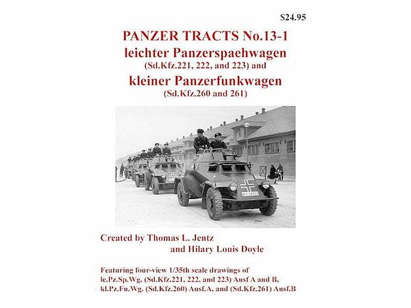 パンツァ トラクツNo13-1 軽4輪装甲車 Sdkfz221 - 260