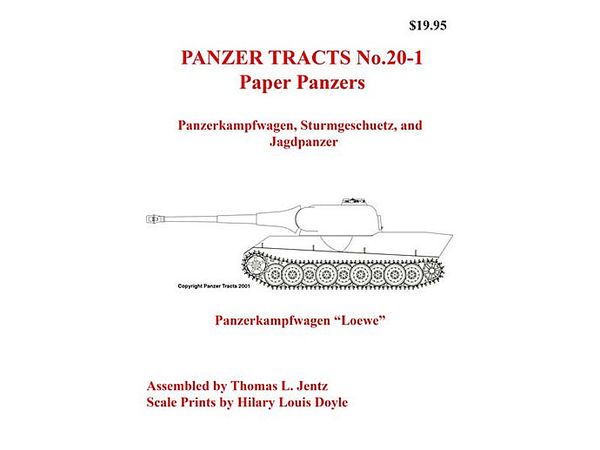 パンツァ トラクツNo20-1 図面計画戦車 -70図面 20車種以上