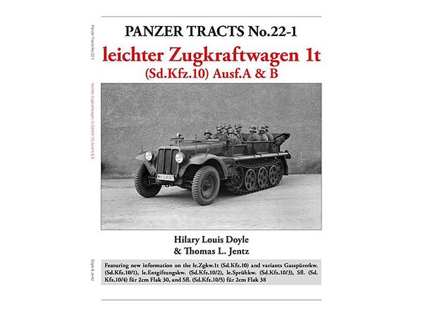 パンツァ・トラクツNo.22-1・1t牽引車Sd.kfz.10Ausf.A&B