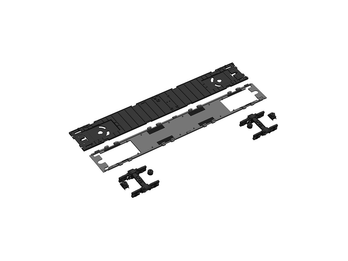 1/80 201系走行化キット A (サハ201用)
