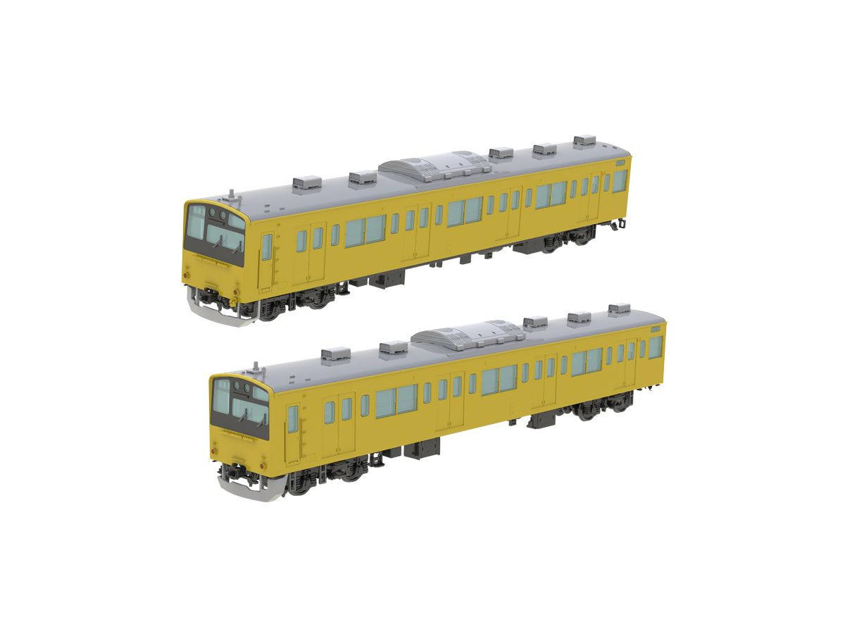 1/80 JR東日本201系直流電車 (中央・総武緩行線) クハ 201・クハ 200 キット