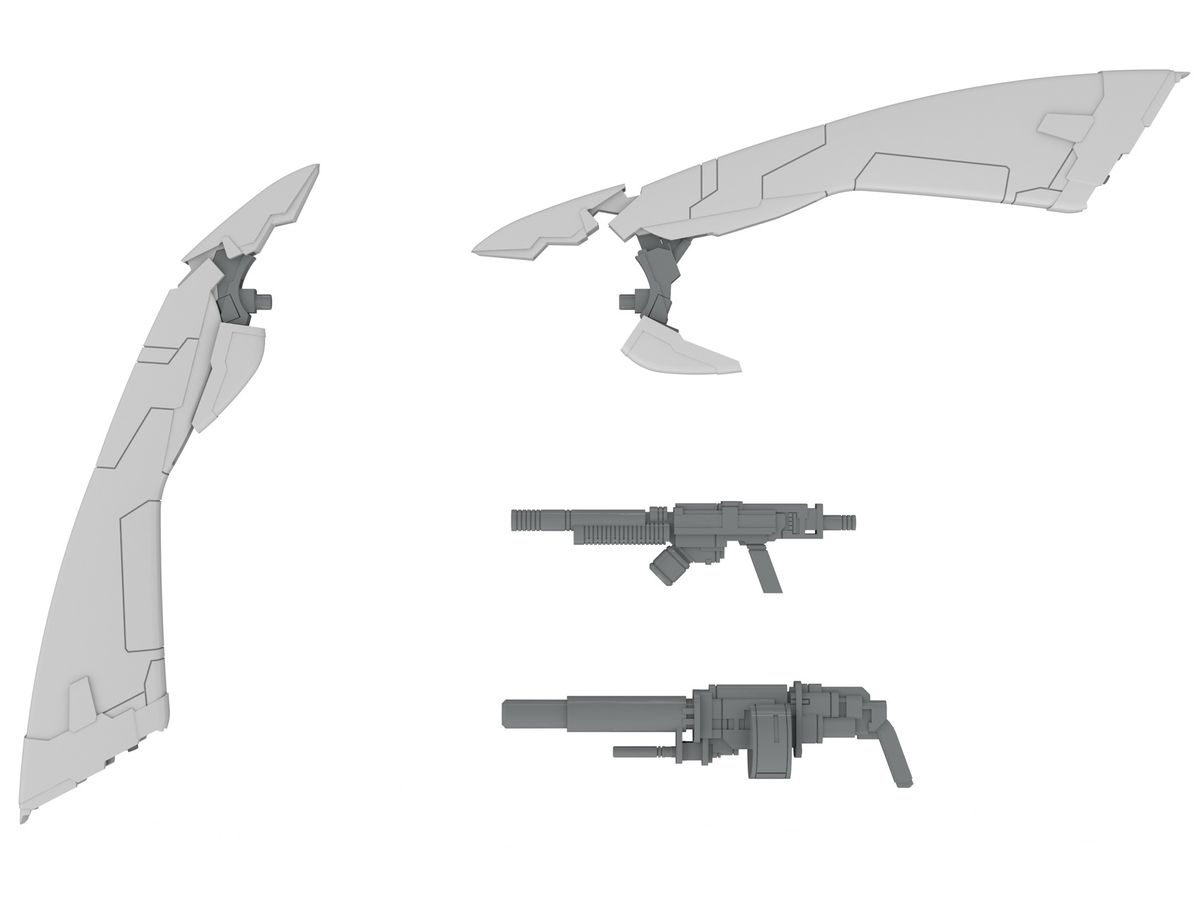 1/48 拡張セットA 5inM 装甲歩兵用 [エンジェルウイング&M51グレネード&DSG12SMG]