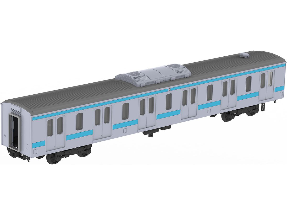 1/80 JR東日本209系直流電車タイプ(京浜東北色)サハ208キット	