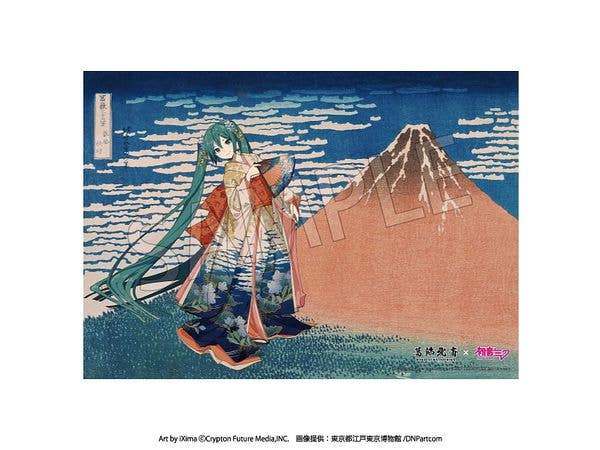 初音ミク　 葛飾北斎　 缶バッチ 全8種　1BOX 初音ミク_葛飾北斎×初音ミク 缶バッジ全8種【トレーディング