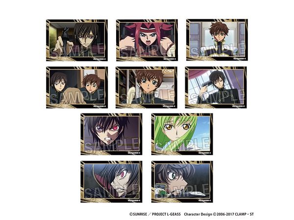 コードギアス 反逆のルルーシュ トレーディング スタパネ 1Box 10pcs