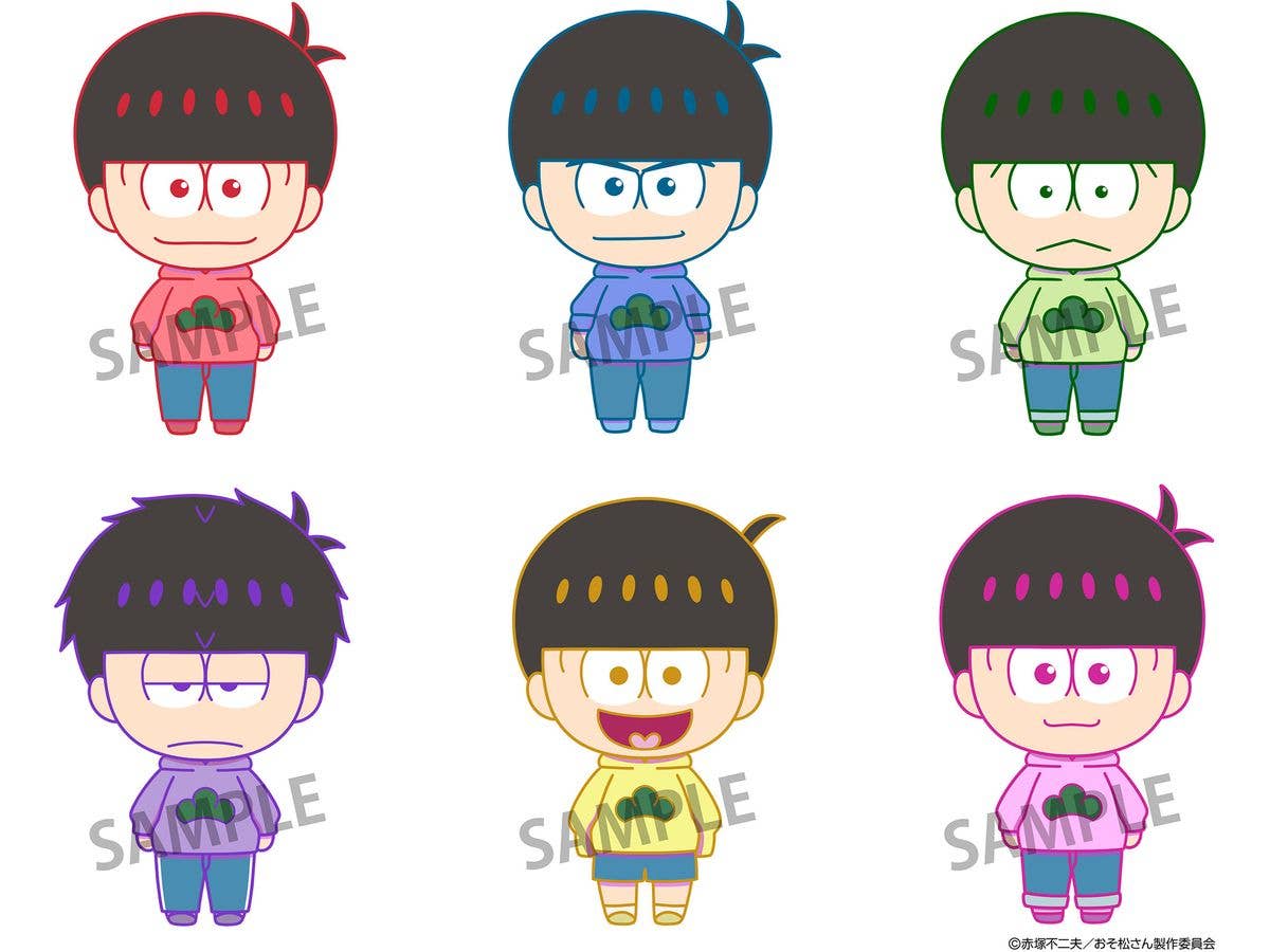にょきんと おそ松さん マスコットフィギュア 1Box 6pcs