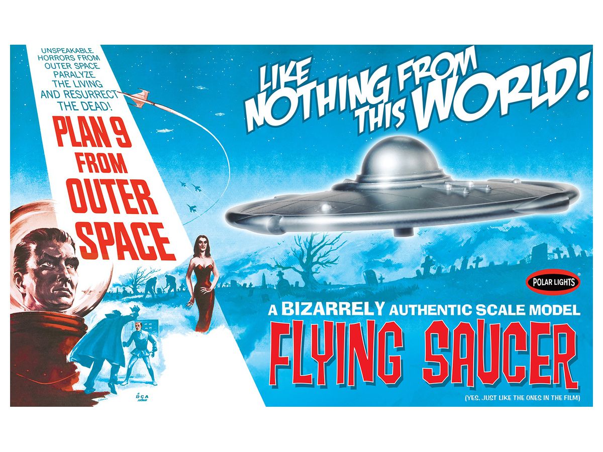 1/48 プラン9・フロム・アウタースペース 空飛ぶ円盤