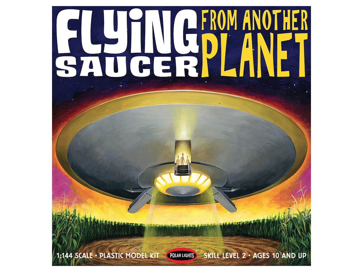1/144 UFO 異星から飛来した空飛ぶ円盤