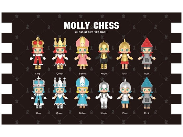 POPMART MOLLY チェス 1Box 12pcs