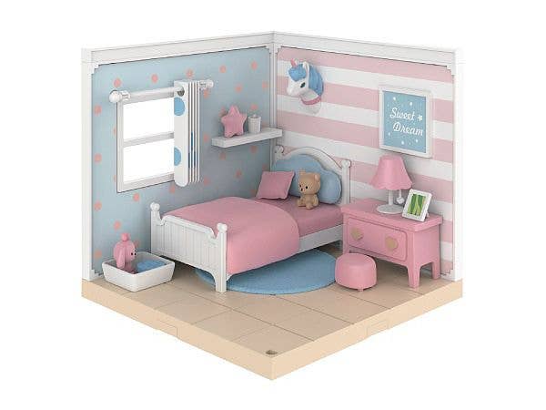 スイートハウスシリーズ プラモデル寝室セットA