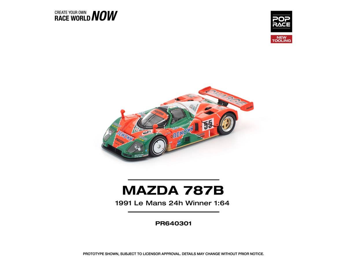1/64 マツダ 787B 1991年 ル・マン24時間優勝車