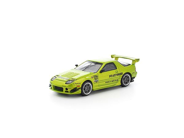 1/64 MAZDA RX7 FC3S RE-AMEMIYA LUMINOUS GREEN