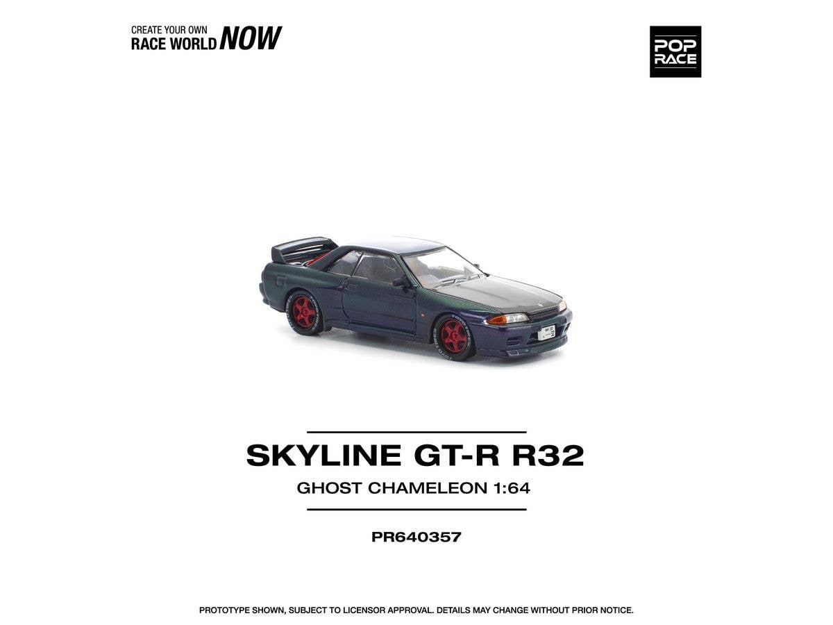 1/64 SKYLINE GT-R R32 GHOST CHAMELEON