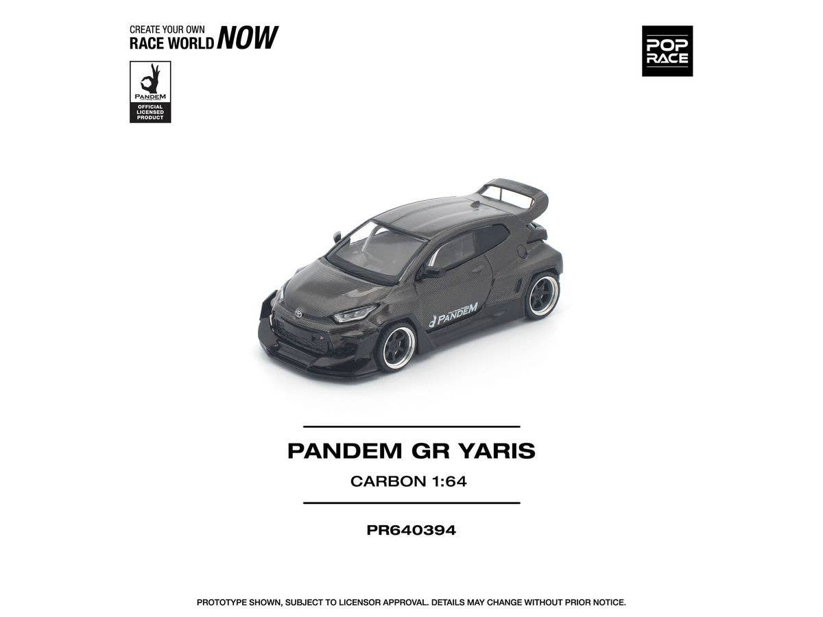 1/64 PANDEM GR YARIS CARBON EDITION