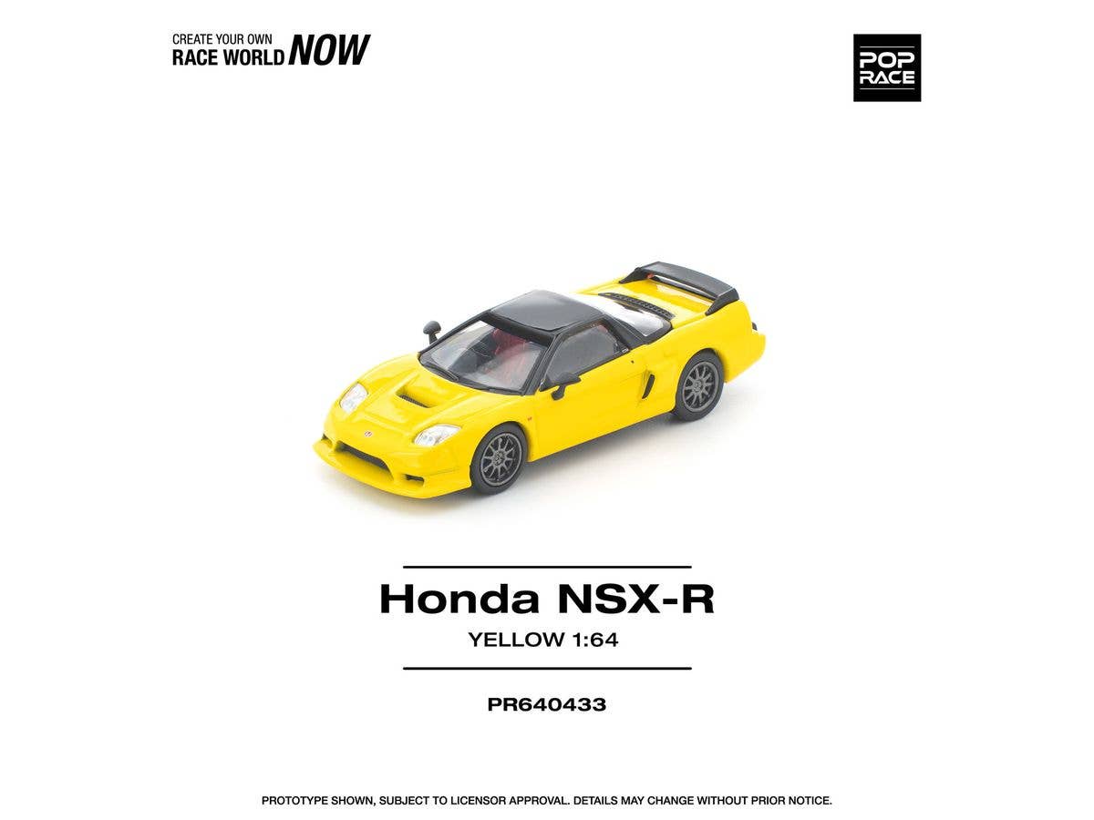 1/64 HONDA NSX-R YELLOW