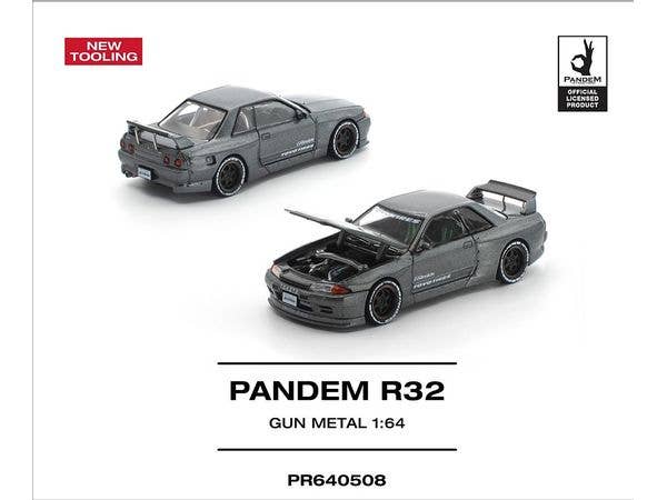 1/64 PANDEM R32 GUN METAL NEW TOOLING
