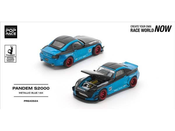 1/64 PANDEM S2000 METALLIC BLUE
