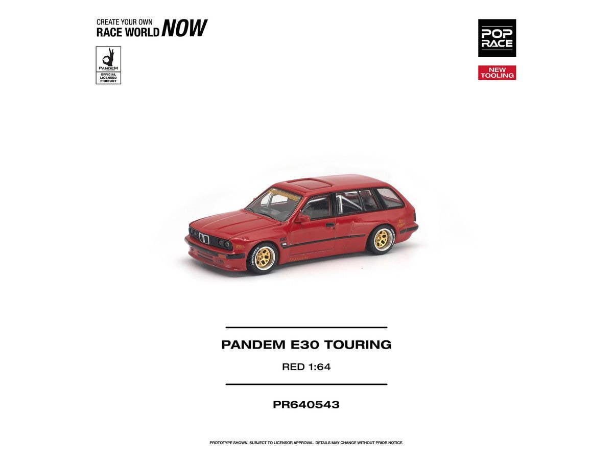 1/64 PANDEM E30 TOURING - RED