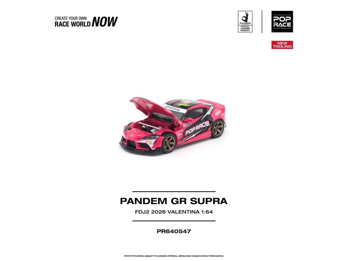 1/64 PANDEM GR SUPRA FDJ2 VALENTINA PIAZ