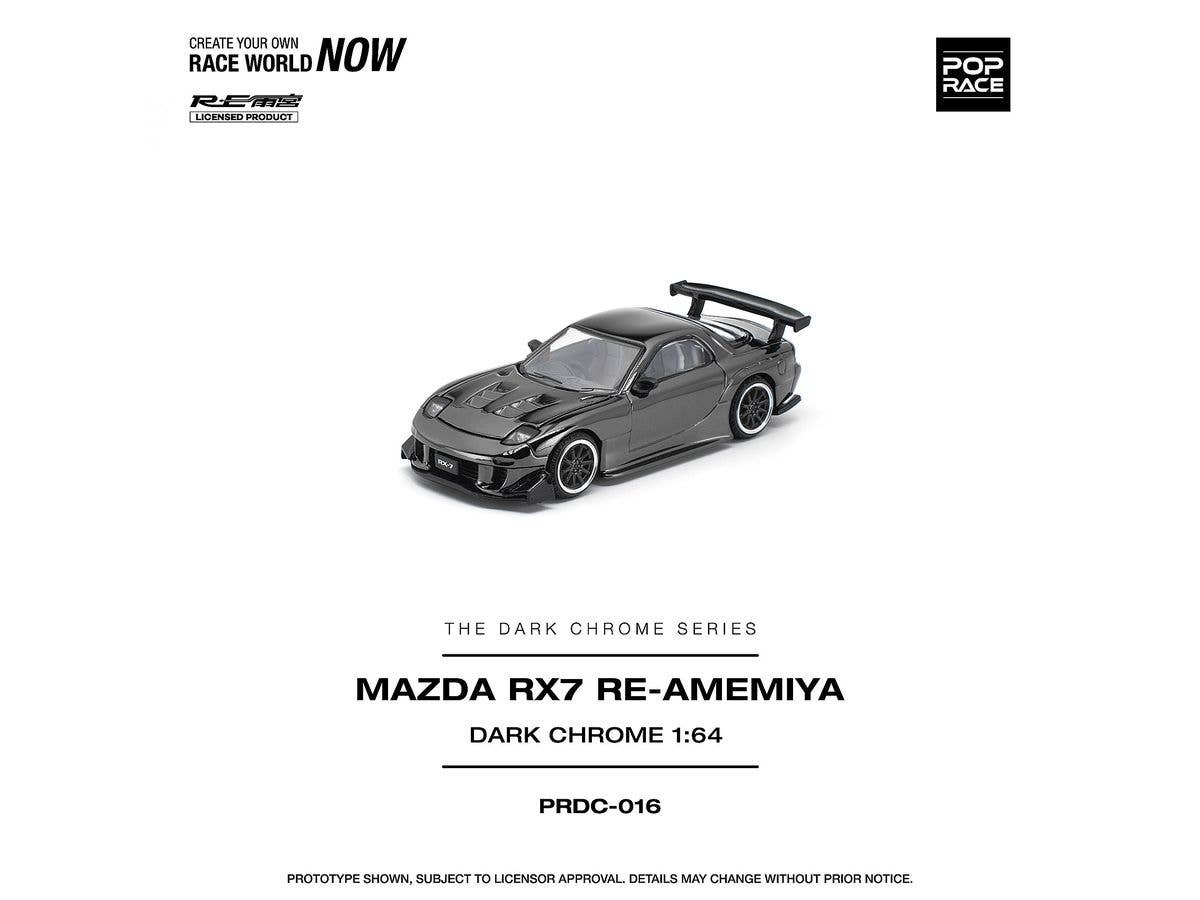 1/64 マツダ RX-7 RE雨宮 ダーククローム