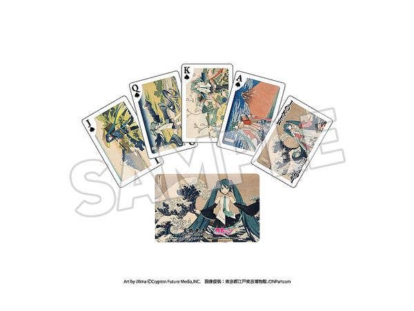 葛飾北斎x初音ミク トランプ