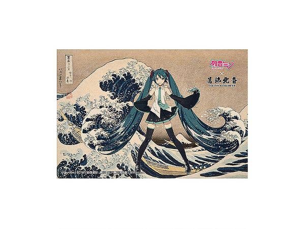 初音ミクx葛飾北斎 iXima ポストカード 神奈川沖波裏