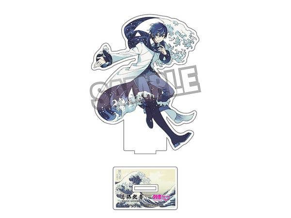 葛飾北斎x初音ミク Rella ダイカットアクリルスタンド KAITO 神奈川沖波裏
