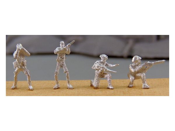1/144 戦闘兵セットB 素地 各2個8体セット