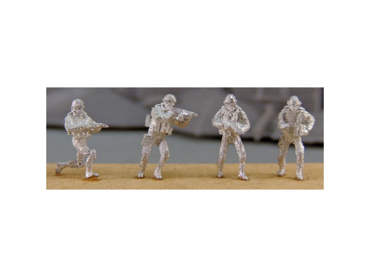 1/144 戦闘兵セットE 素地 各2個8体セット