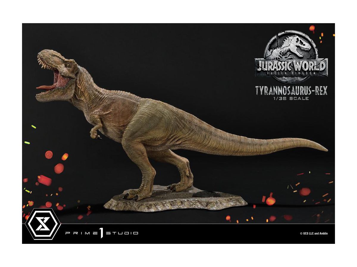 1/38 プライムコレクタブルフィギュア ジュラシックワールド 炎の王国 T-REX