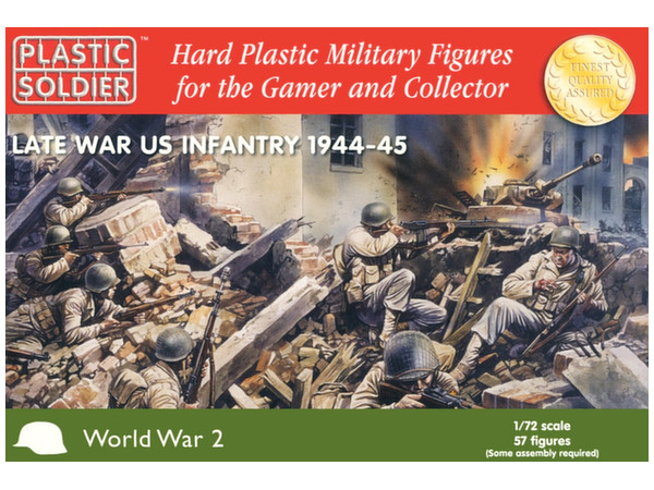 1/72 米歩兵 1944-45年 (フィギュアx57+武装)