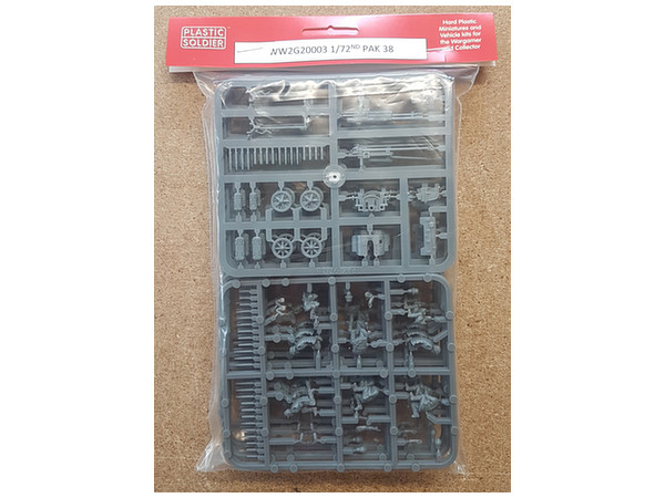 1/72 独 PaK38 対戦車砲 (火砲x4, フィギュアx24)