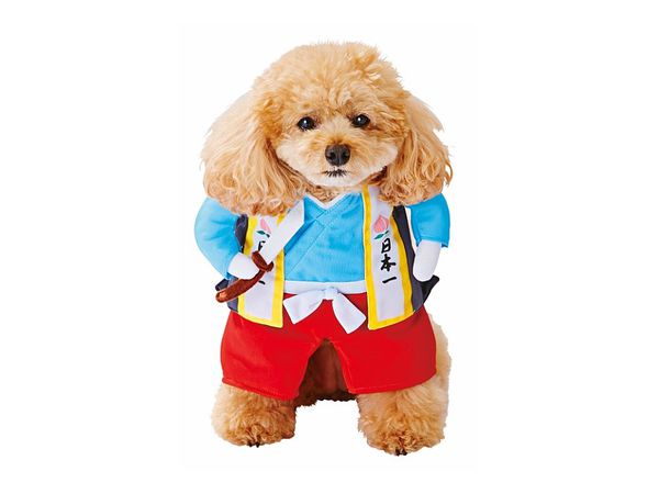 犬用変身着ぐるみウェア 桃太郎 M