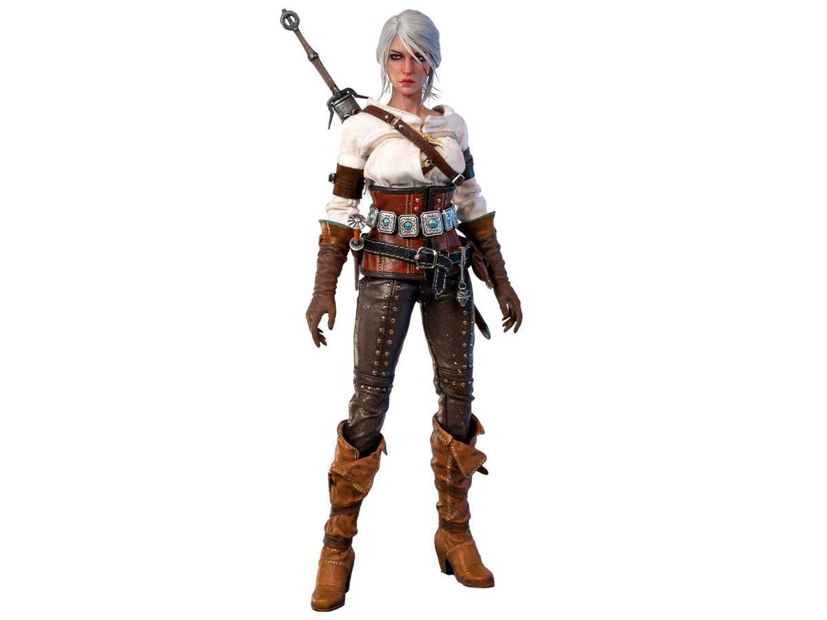 1/6 ウィッチャー3 ワイルドハント/ シントラのシリ アクションフィギュア