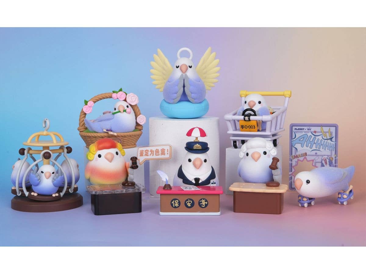 文明小鳥タロイモ 現代社鳥の現状シリーズ ブラインドボックスフィギュア Vol.3 1Box 6pcs