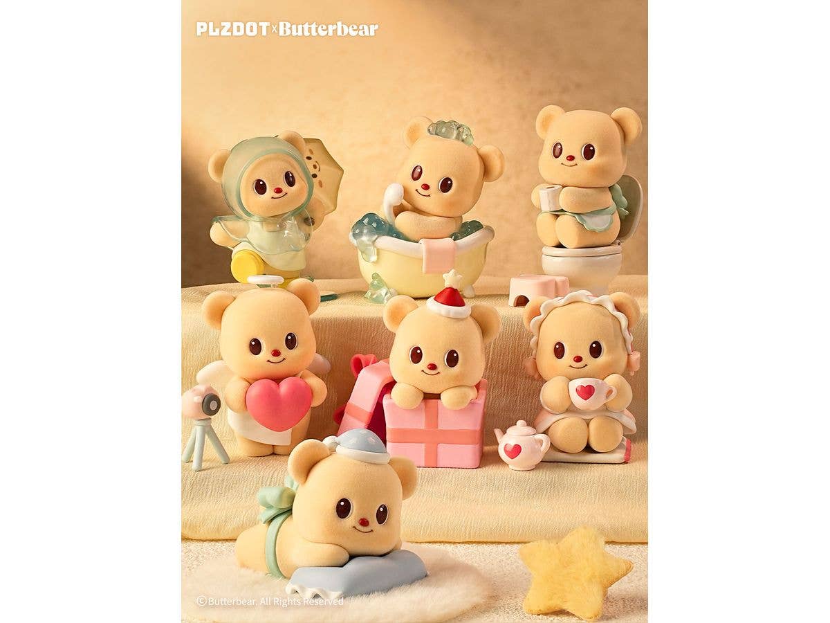 バターくま ゆったり時間シリーズ ブラインドボックスフィギュア 1Box 6pcs