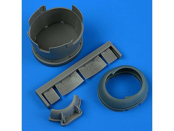 1/48 F6F-3 ヘルキャット (初期) カウリングw/冷却フラップ (閉状態) (エデュアルド用)