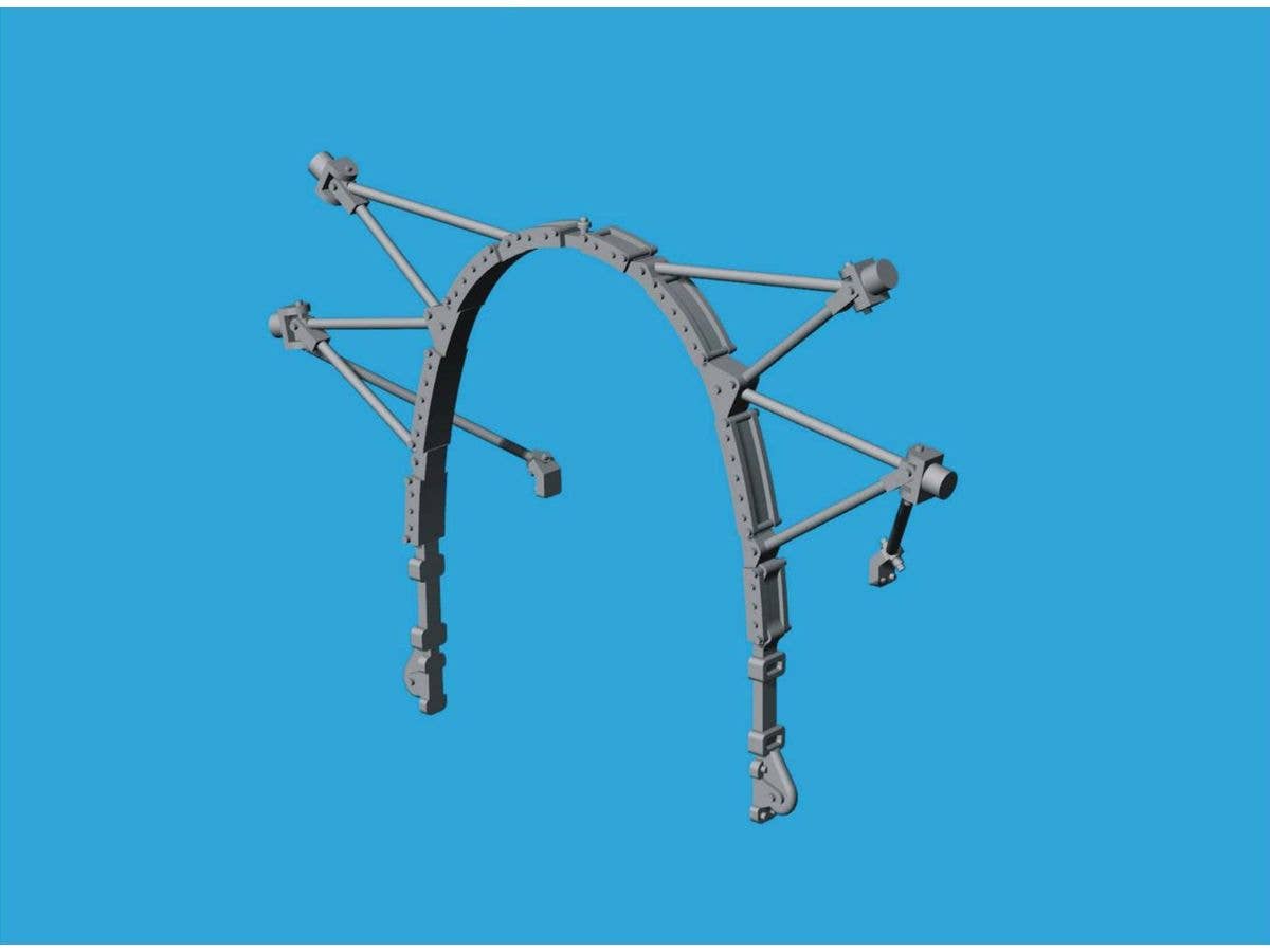 1/72 ウェストランドウェセックス HC.2 ローター固定金具 (エアフィックス用)