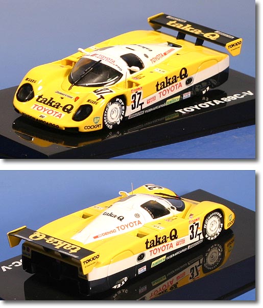 1/43 トヨタ 89C-V Taka-Q #37T LM '89