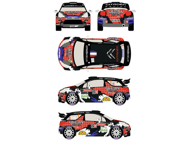 1/24 シトロエン DS3 WRC ラリー・デュ・コンドロス 2013 カーNo.1 2013 (エレール用)